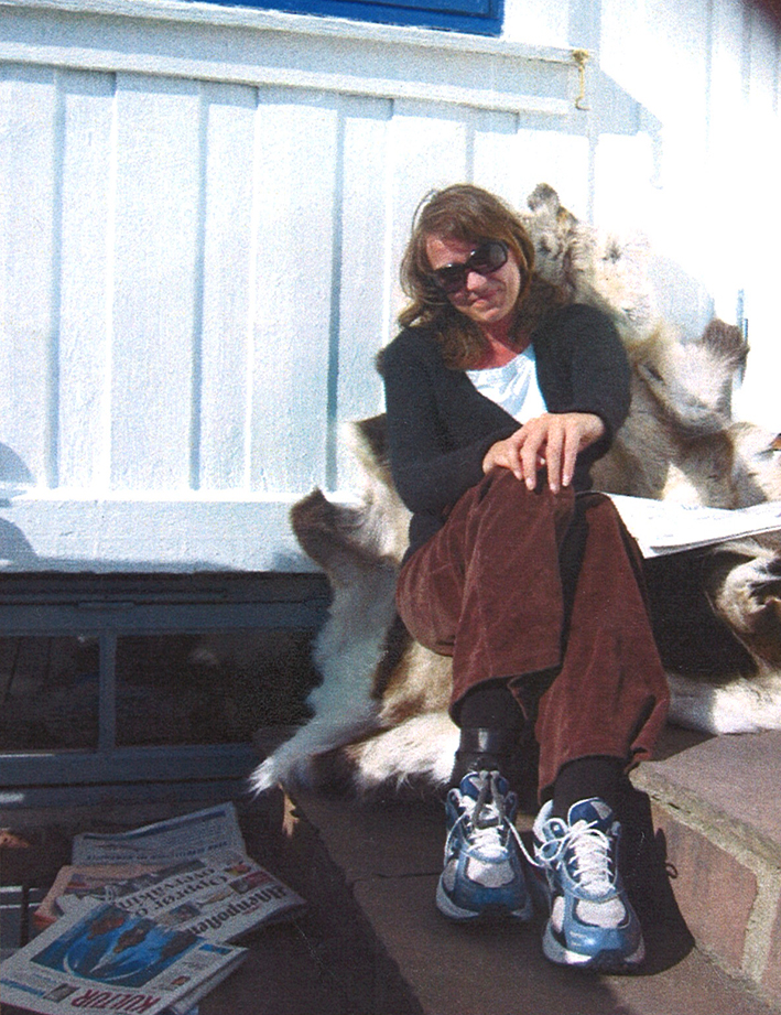 Fra min første helgeperm hos broren min.