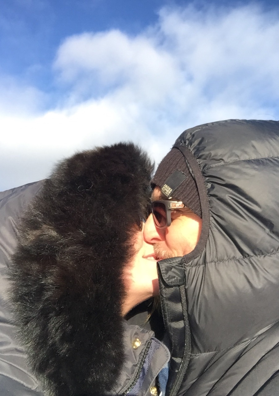 Så godt å få kjæresten min tilbake fra det store utlandet igjen!