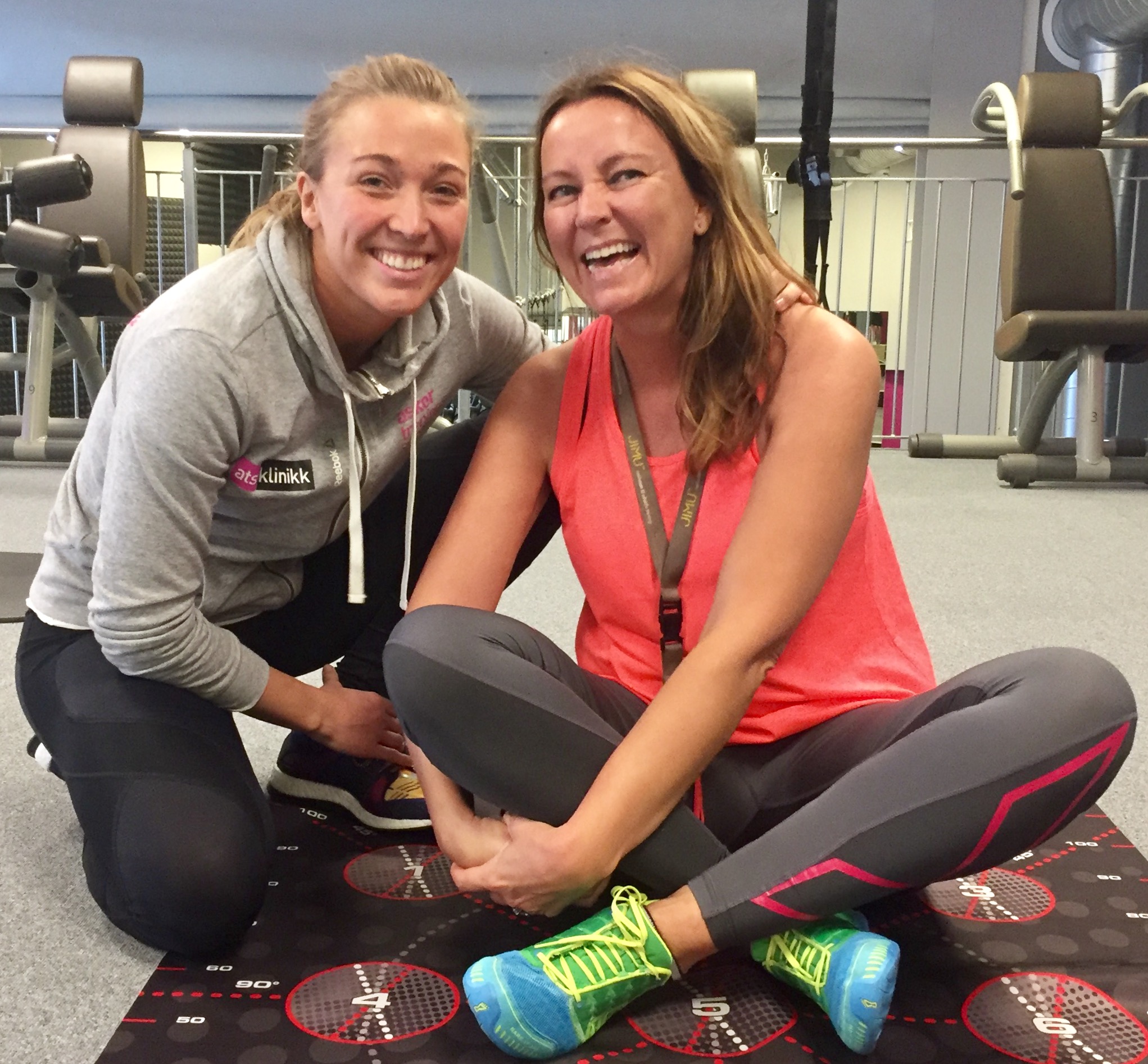 Sarah! Min nye personlige trener!