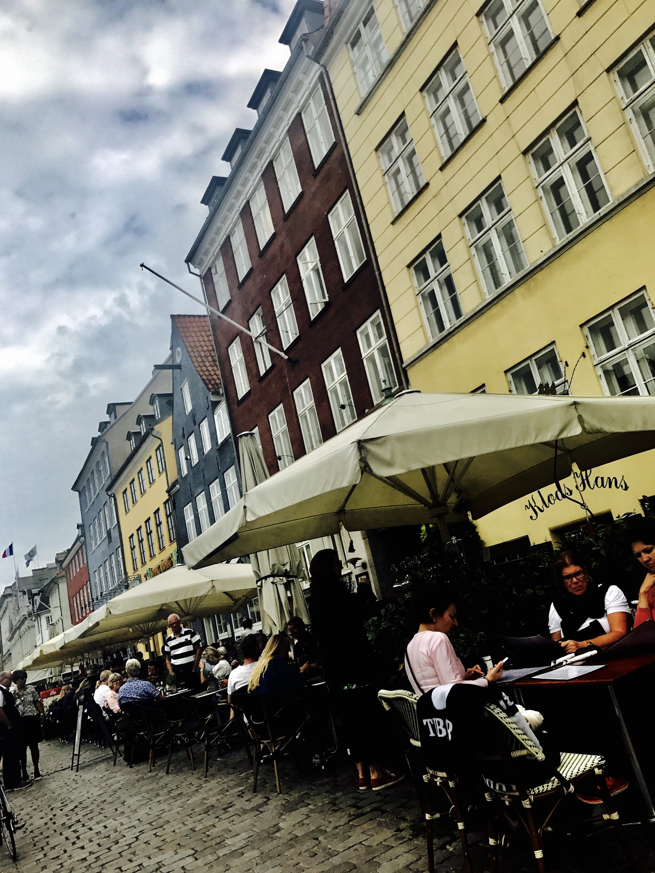 Lunsj i Nyhavn.